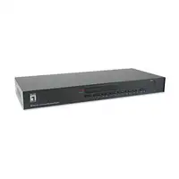 LevelOne KVM-3216 interruptor KVM Montaje en rack Negro