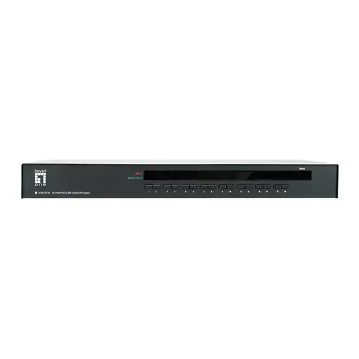 LevelOne KVM-3216 interruptor KVM Montaje en rack Negro