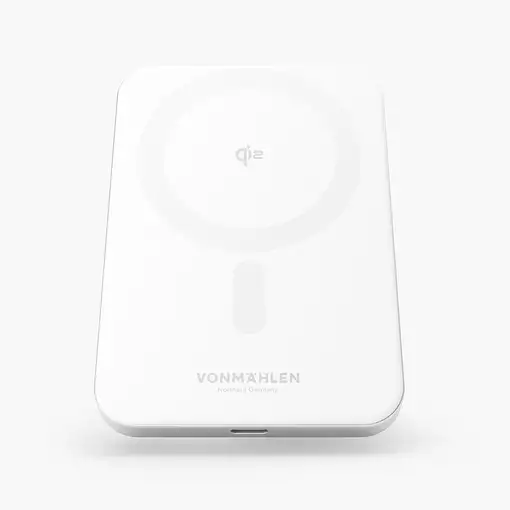 Vonmählen Evergreen Mag 5000 mAh Cargador inalámbrico Blanco