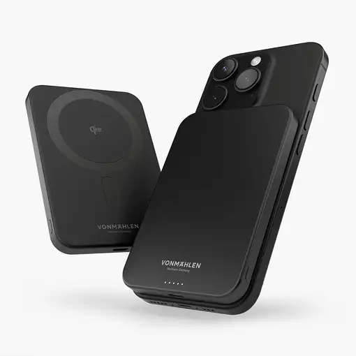 Vonmählen Evergreen Mag 5000 mAh Cargador inalámbrico Negro