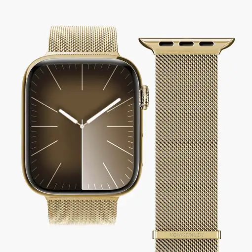 Vonmählen Milanese Loop 2 Correa Oro Acero inoxidable