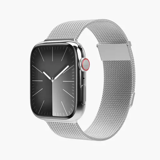 Vonmählen Milanese Loop 2 Correa Plata Acero inoxidable