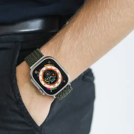 Vonmählen Woven Loop Correa Oliva Nylon