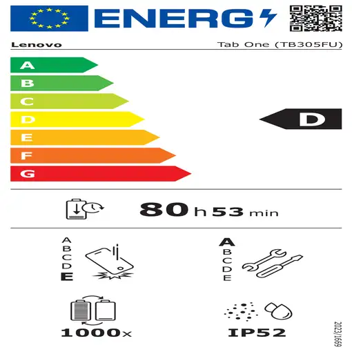 Tablet Lenovo Tab 8.7" 4GB / 128GB Gris LENOVO