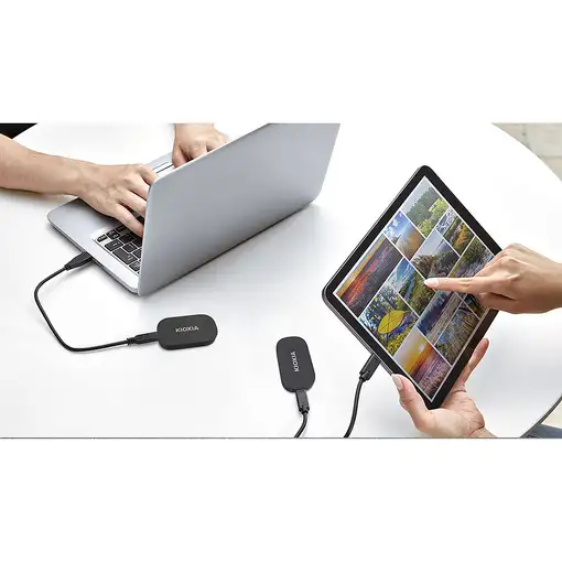 Kioxia Exceria Plus G2 1 TB USB Tipo C 3.2 Gen 2 (3.1 Gen 2) Negro