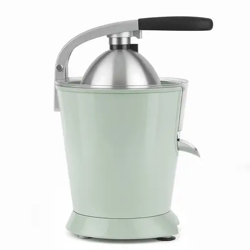 Exprimidor eléctrico ZEST7, Vertedor antigoteo, Apto para lavavajillas, Verde