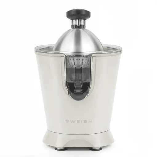 Exprimidor eléctrico ZEST8, Vertedor antigoteo, Apto para lavavajillas, Beige