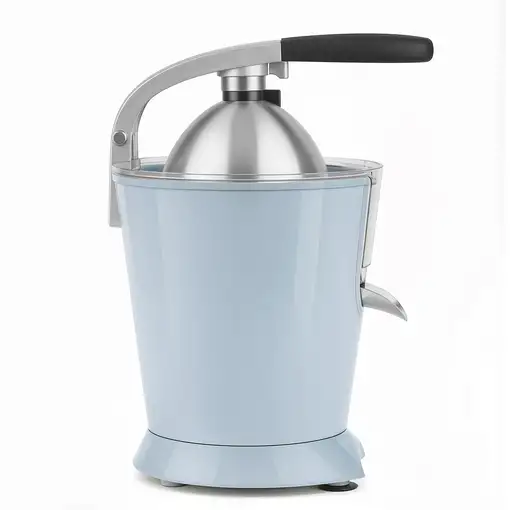 Exprimidor eléctrico ZEST6, Vertedor antigoteo, Apto para lavavajillas, Azul