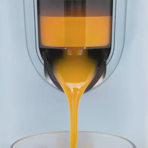 Exprimidor eléctrico ZEST6, Vertedor antigoteo, Apto para lavavajillas, Azul