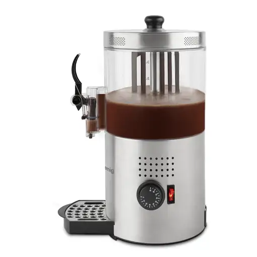 H.Koenig SHK800 Dispensador de Chocolate Caliente 3L Acero Inoxidable 1200W