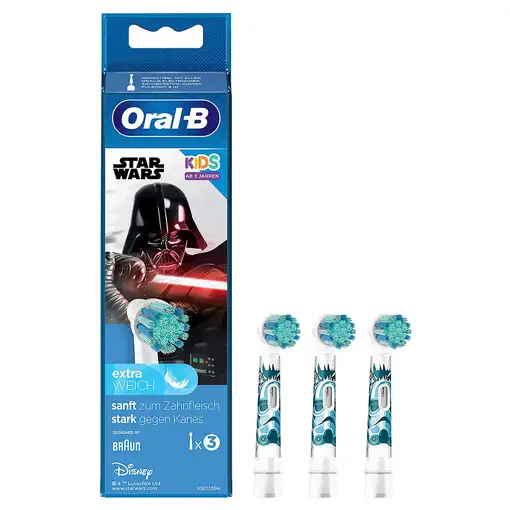 Oral-B Kids Star Wars 3 pieza(s) Blanco