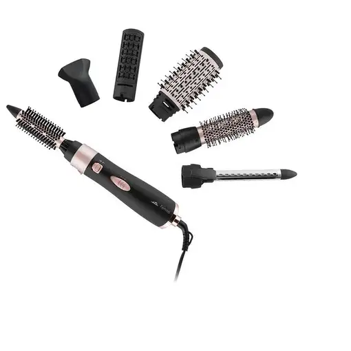 Eta Fenite Edition Cepillo de aire caliente Airflow Negro, Rosa 1000 W 1,75 m