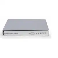 Gembird DVD-USB-021-SV unidad de disco óptico Interno DVD±RW Plata