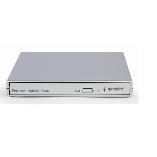 Gembird DVD-USB-021-SV unidad de disco óptico Interno DVD±RW Plata