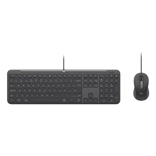 Logitech 920-013345 teclado Ratón incluido Hogar / Oficina USB QWERTY Español Logitech 920-013345 teclado Ratón incluido Hogar / Oficina USB QWERTY Español