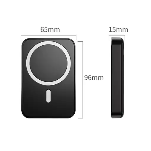 Batería externa magnética Klack QI y MagSafe de 10.000 mAH