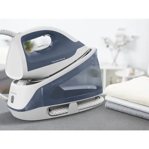 Tefal Express Optimal SV4110 2200 W 1,2 L Ceramic Express Glide Azul, Blanco