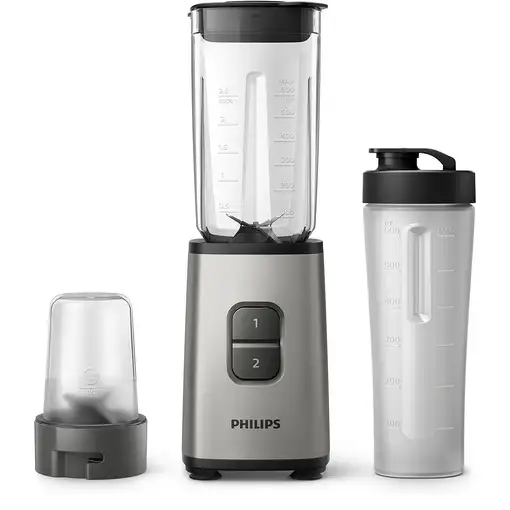 Philips Daily Collection HR2604/80 licuadora 1 L Batidora de vaso 350 W Negro
