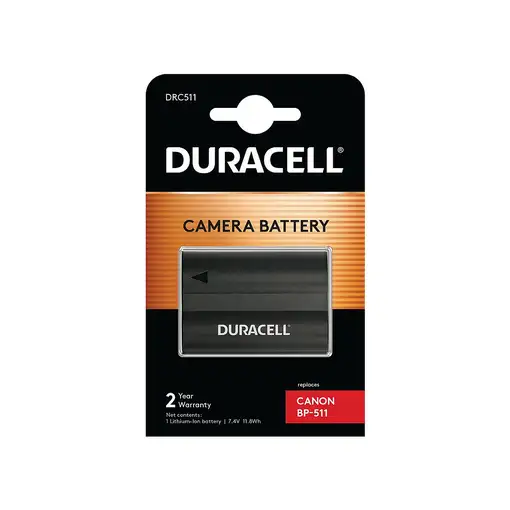 Duracell DRC511 batería para cámara/grabadora Ión de litio 1600 mAh