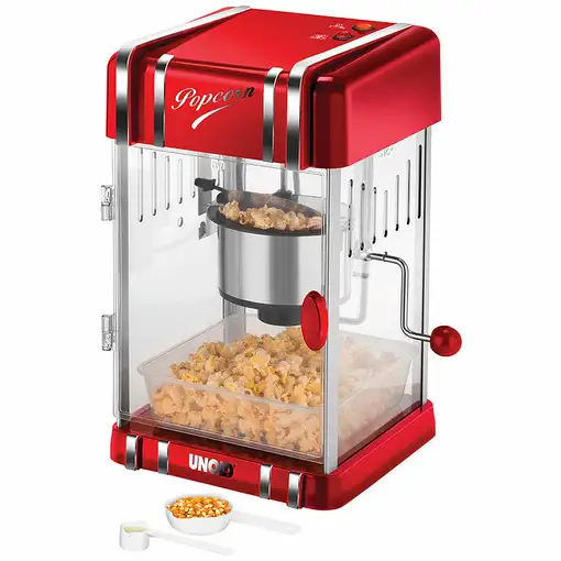Unold 48535 palomitas de maiz poppers Rojo, Plata 300 W Unold 48535 palomitas de maiz poppers Rojo, Plata 300 W
