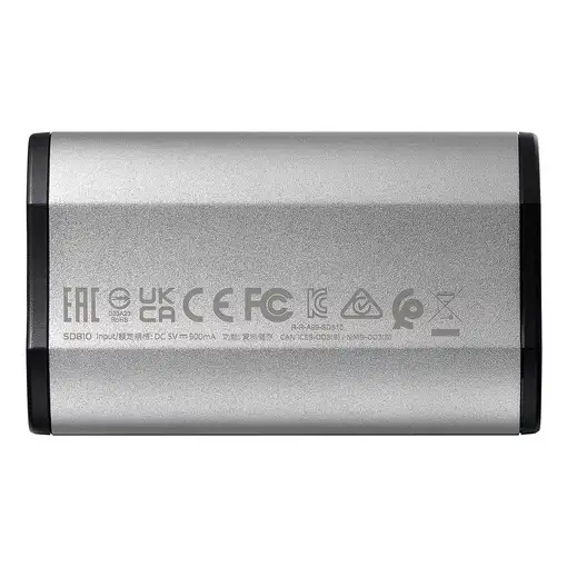 ADATA SD810 500 GB USB Tipo C USB 3.2 Gen 2x2 Negro, Plata