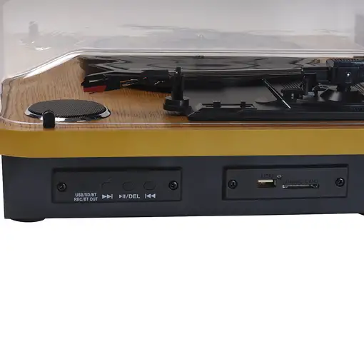 Tocadiscos Bluetooth MP3 Negro 2W 111201100270 DENVER