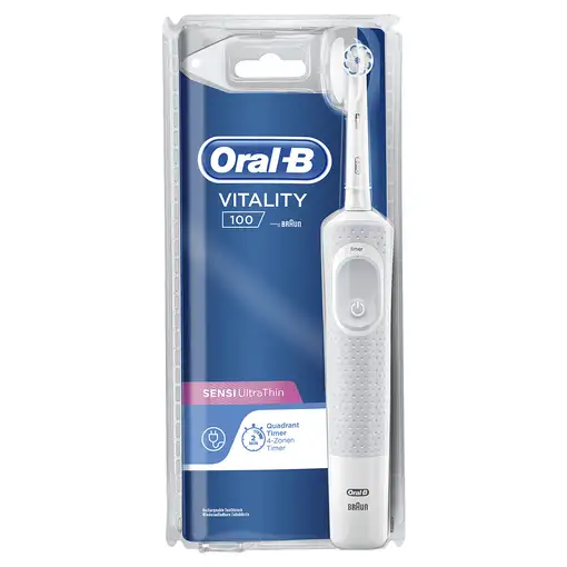 Oral-B Vitality 100 Ultrathin Adulto Cepillo dental oscilante Blanco