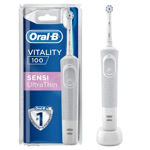 Oral-B Vitality 100 Ultrathin Adulto Cepillo dental oscilante Blanco