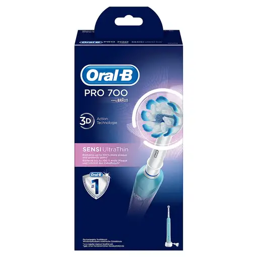 Oral-B PRO 700 Sensi Ultrathin Adulto Cepillo dental oscilante Azul