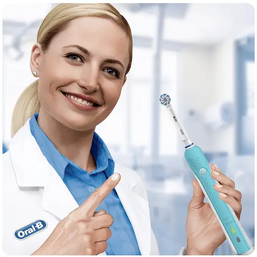 Oral-B PRO 700 Sensi Ultrathin Adulto Cepillo dental oscilante Azul