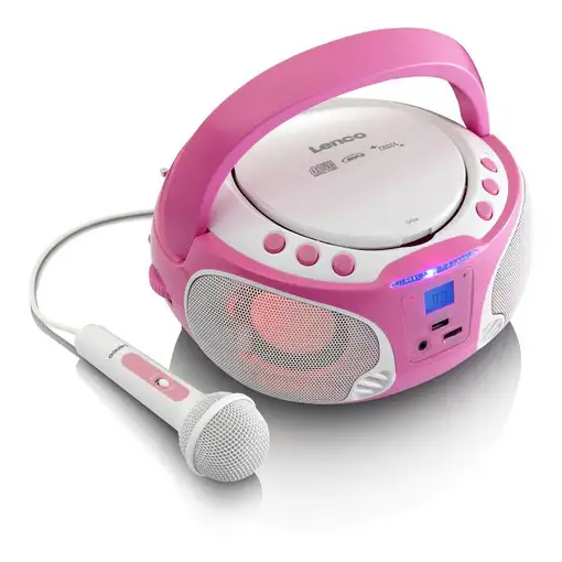 Lenco SCD-650 pink Portátil Rosa Lenco SCD-650 pink Portátil Rosa