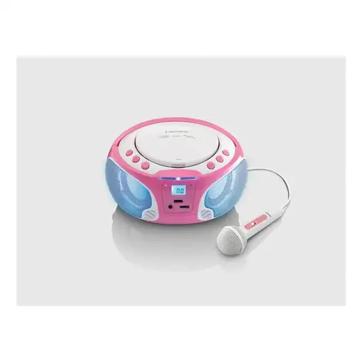 Lenco SCD-650 pink Portátil Rosa