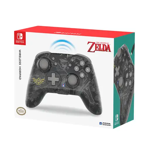 Hori HORIPAD Negro, Gris, Amarillo Bluetooth Gamepad Nintendo Switch