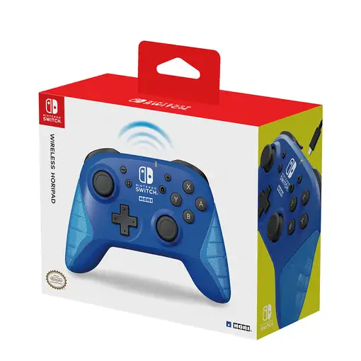 Hori NSW-174U mando y volante Negro, Azul Bluetooth Gamepad  Nintendo Switch