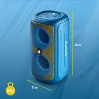 NGS ROLLER BEAST Altavoz portátil estéreo Azul 32 W