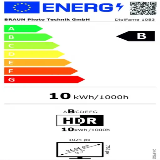 Braun Photo Technik 1083 marco fotográfico digital Negro 24,6 cm (9.7")