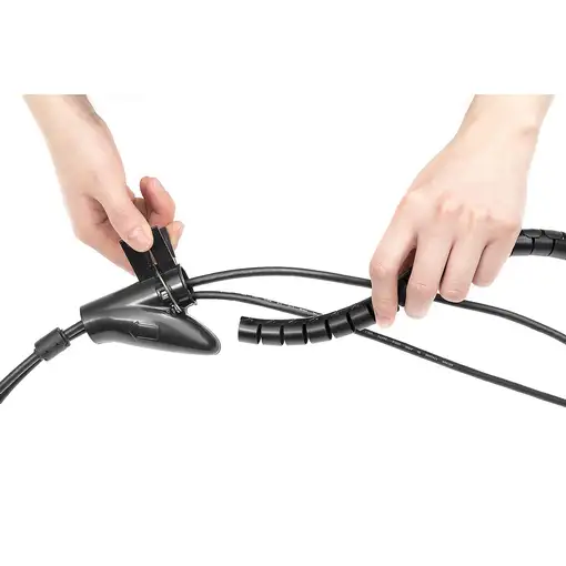 Digitus Manguera en espiral flexible para cables con herramienta pasacables, 5 m