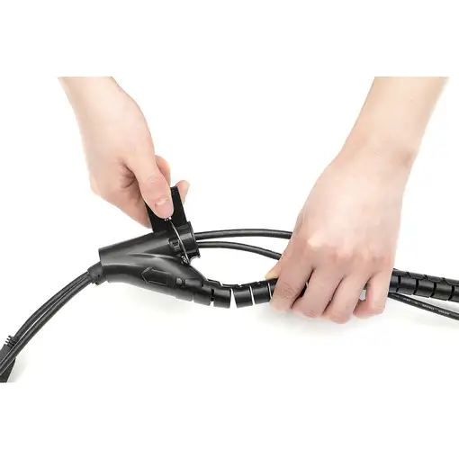 Digitus Manguera en espiral flexible para cables con herramienta pasacables, 5 m