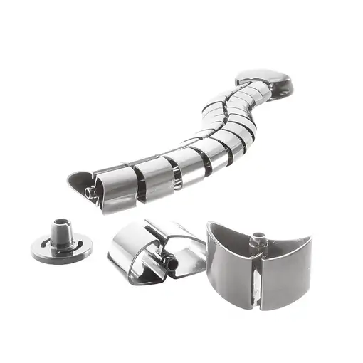 LogiLink KAB0064 organizador de cables Escritorio Bandeja de cables Plata 1 pieza