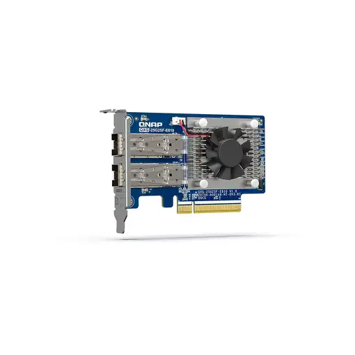 QNAP QXG-25G2SF-E810 adaptador y tarjeta de red Interno Fibra 25000 Mbit/s QNAP QXG-25G2SF-E810 adaptador y tarjeta de red Interno Fibra 25000 Mbit/s