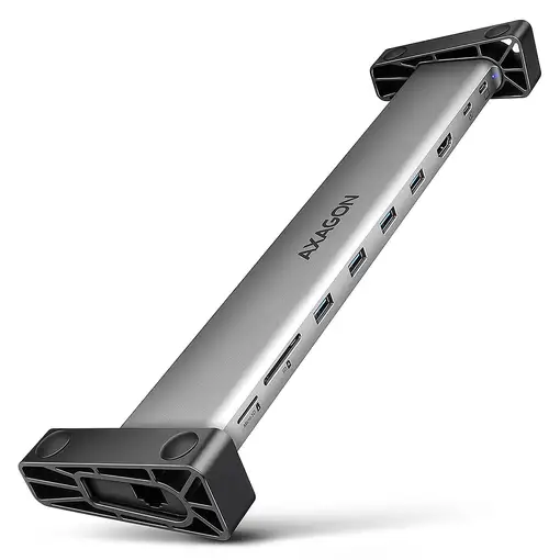 Axagon HMC-10HLS base para portátil y replicador de puertos Alámbrico USB 3.2 Gen