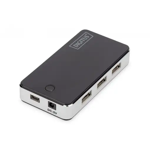 Digitus Concentrador USB 2.0 de 7 puertos