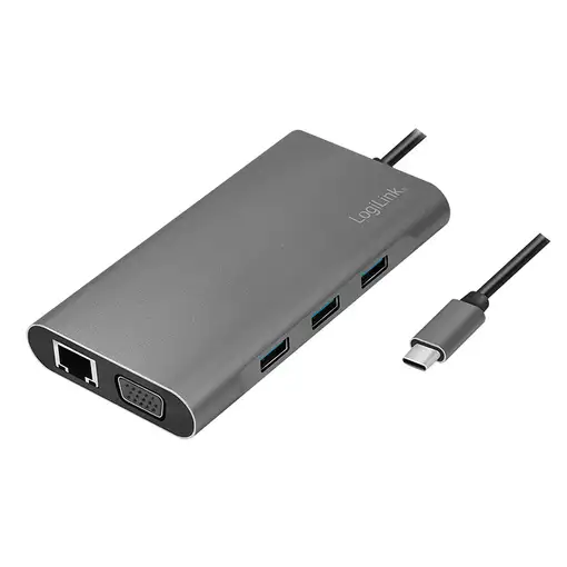 LogiLink UA0383 base para portátil y replicador de puertos Alámbrico USB 3.2 Gen 1 LogiLink UA0383 base para portátil y replicador de puertos Alámbrico USB 3.2 Gen 1