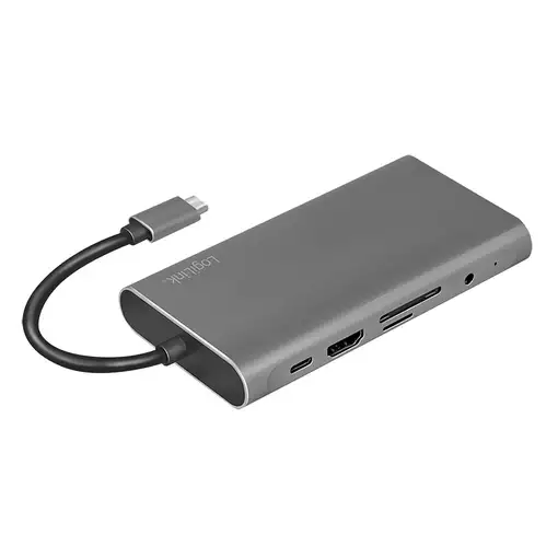 LogiLink UA0383 base para portátil y replicador de puertos Alámbrico USB 3.2 Gen 1