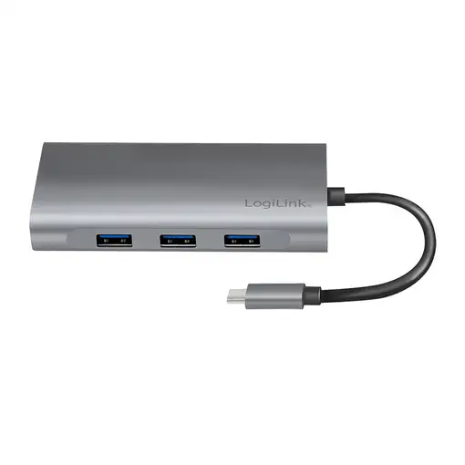 LogiLink UA0383 base para portátil y replicador de puertos Alámbrico USB 3.2 Gen 1