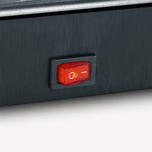 Severin RG 2370 parrilla de interior 4 personas(s) 600 W Negro