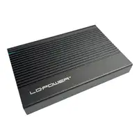 LC-Power LC-25U3-C caja para disco duro externo Carcasa de disco duro/SSD Negro