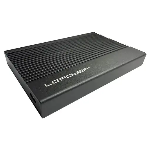 LC-Power LC-25U3-C caja para disco duro externo Carcasa de disco duro/SSD Negro