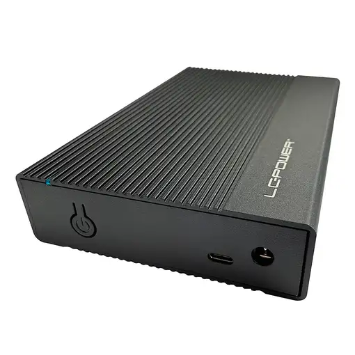 LC-Power LC-25U3-C caja para disco duro externo Carcasa de disco duro/SSD Negro