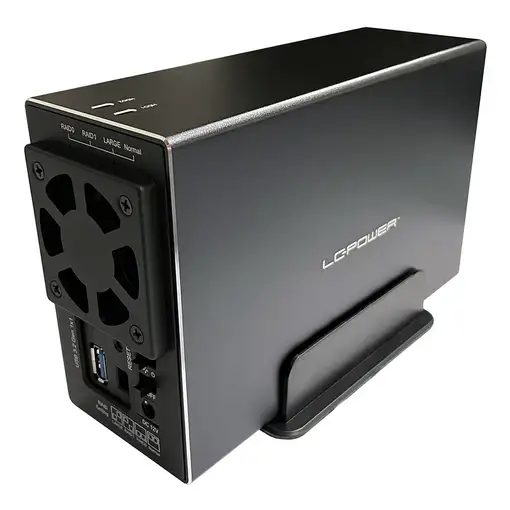LC-Power LC-35U3-RAID-2 caja para disco duro externo Caja de disco duro (HDD)